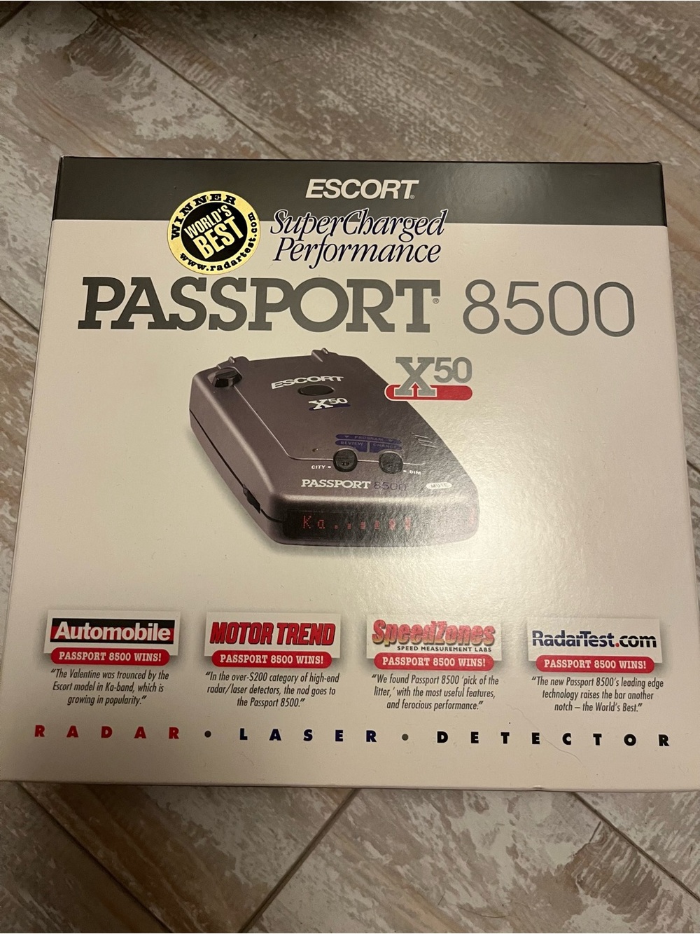 Escort Passport 8500 X50 Radar Detector